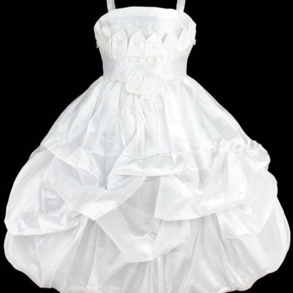 Girls Flower Girl, Communion Dress Small